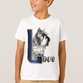 Miniature Schnauzer-LIEBE T-Shirt
