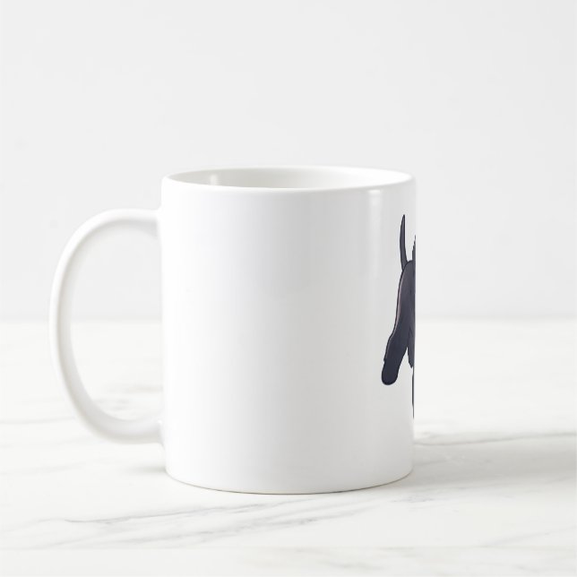 Miniature Schnauzer Magie Kaffeetasse (Links)