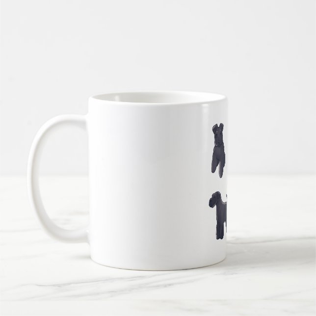 Miniature Schnauzer Magie Kaffeetasse (Links)