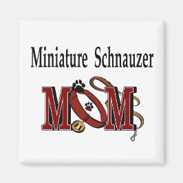 Miniature Schnauzer MAMA Geschenke Magnet