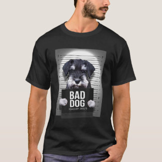 Miniature Schnauzer Mugshot Shirt