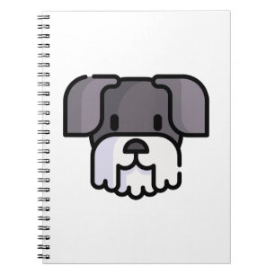 Miniature Schnauzer Notizblock