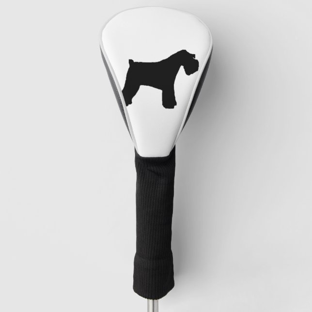 Miniature_Schnauzer-Silo Golf Headcover (Vorderseite)