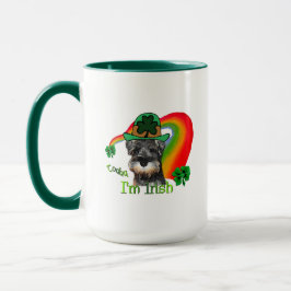 Miniature Schnauzer St Patricks Tasse