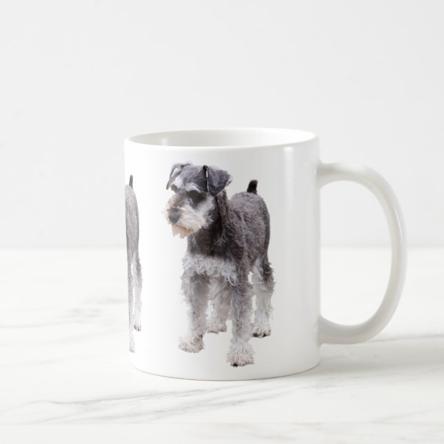 Miniature Schnauzer Tasse (Rechts)