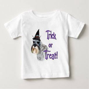Miniature Schnauzer Trick Baby T-shirt