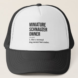 Miniature Schnauzer Truckerkappe