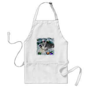 Miniature Schnauzer Weihnachtsgeschenke Schürze