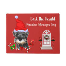 Miniature Schnauzer Weihnachtszeit