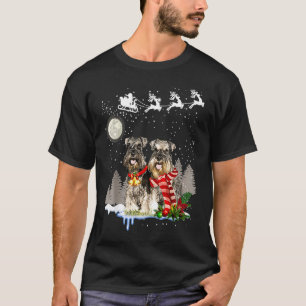 Miniature Schnauzer Weihnachtszeit T-Shirt