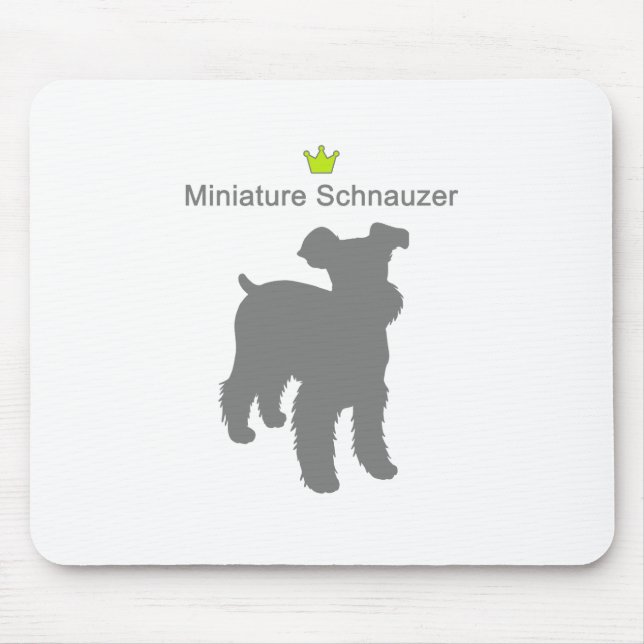 Miniature Schnauzerg5 Mousepad (Vorne)
