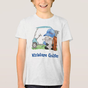 Miniaturgolfer Tri-Blend Shirt