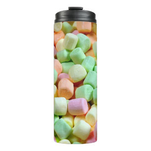 Miniaturmarshmallows Thermosbecher