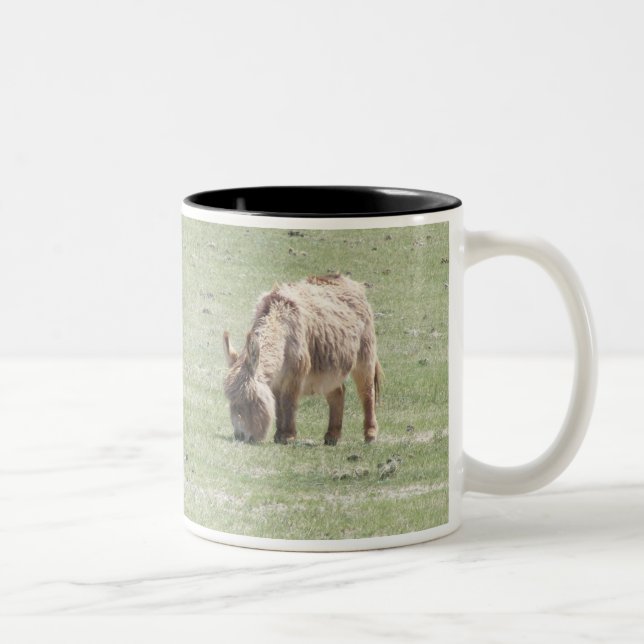 Miniaturpferd Zweifarbige Tasse (Rechts)