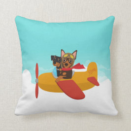 Miniaturpinscher-minimales Kissen