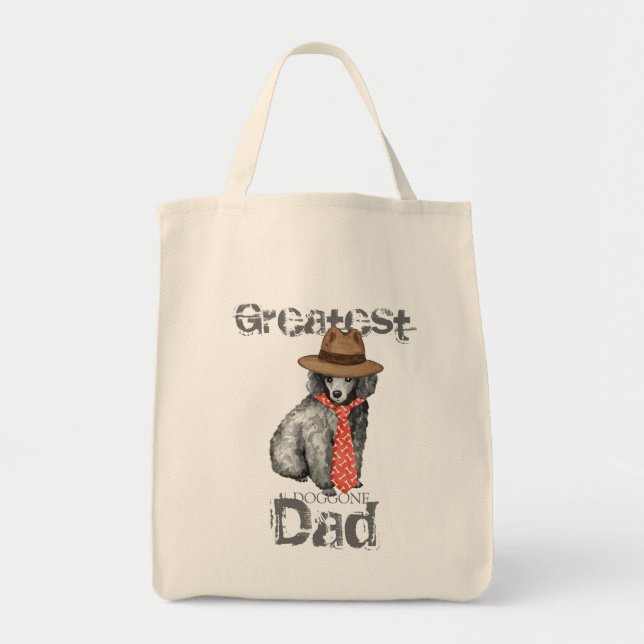 Miniaturpoodle-Vater Tragetasche (Vorne)