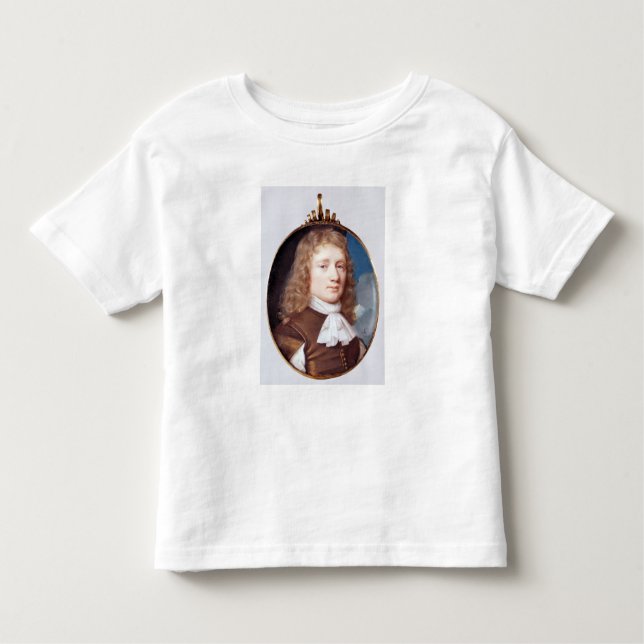 Miniaturportrait eines unbekannten Mannes, 1659 Kleinkind T-shirt (Vorderseite)