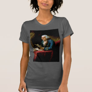 Miniaturporträt, Benjamin Franklin Gründungsvater T-Shirt