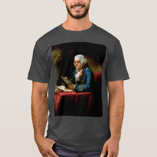 Miniaturporträt, Benjamin Franklin Gründungsvater T-Shirt