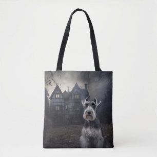 Miniaturschnauzer Halloween Gruselig