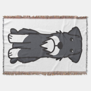 Miniaturschnauzer-HundeCartoon Decke