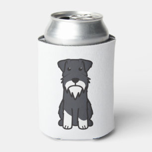 Miniaturschnauzer-HundeCartoon Dosenkühler