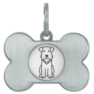 Miniaturschnauzer-HundeCartoon Tiermarke