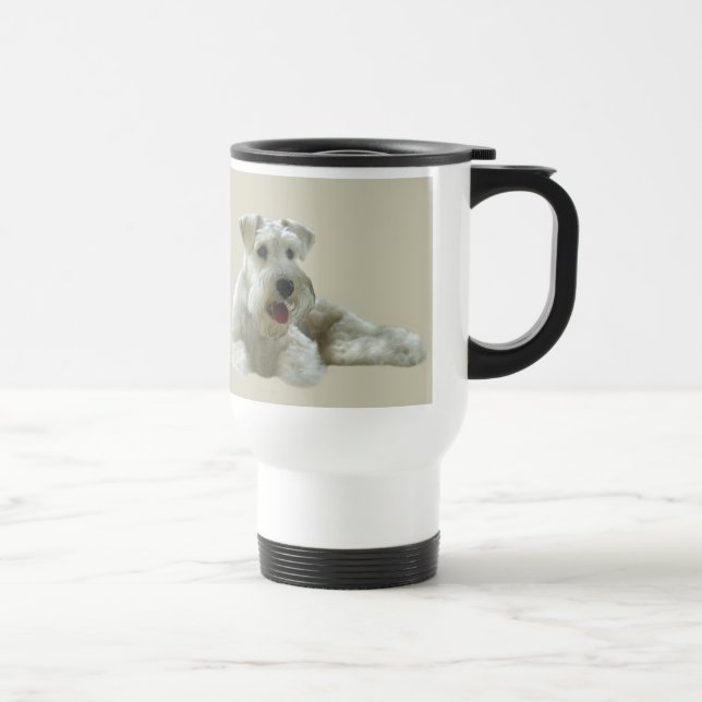 Miniaturschnauzer-Tasse Reisebecher (Rechts)