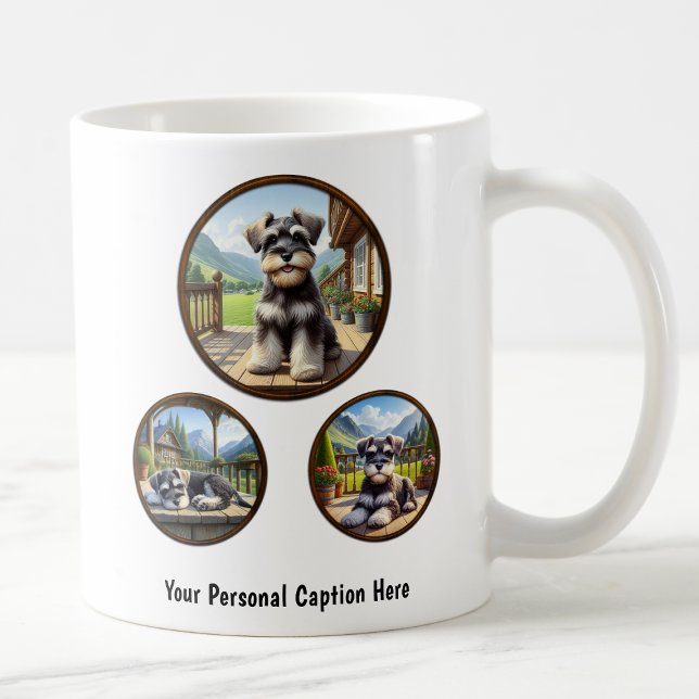 Miniaturschnauzer-Welpe Kaffeetasse (Von Creator hochgeladen)