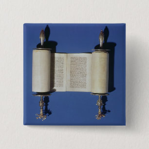 MiniaturTorah Rolle, 1765 Button