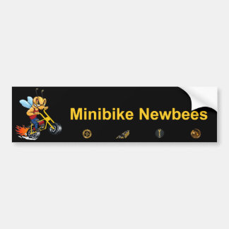 Minibike Newbee Autoaufkleber