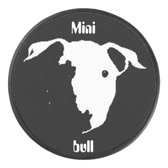 Minibulle Eishockey Puck (Vorderseite)