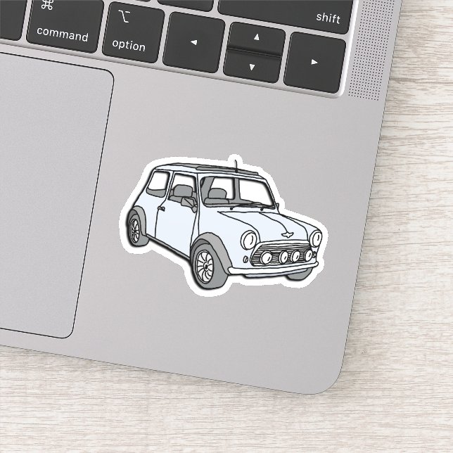 Minicar Aufkleber (Detail)