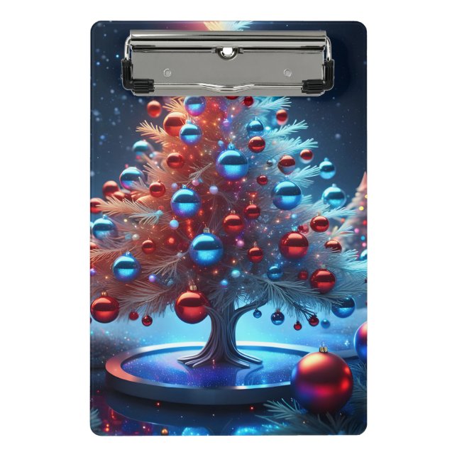 Minicarpeta de pinza navidad 1 - 002 mini klemmbrett (Vorderseite)