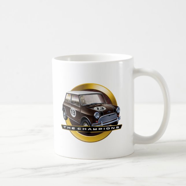 MiniCooper S Braun Tasse (Rechts)