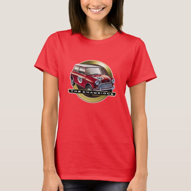 MiniCooper S Rot T-Shirt (Vorderseite)