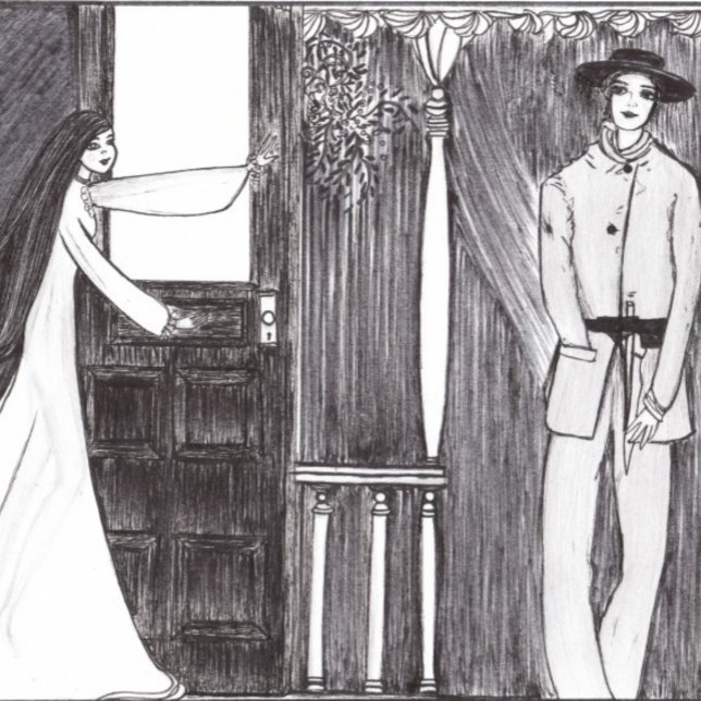 Minie Ball #1 Dreifach Gefaltete Urlaubskarte (Von Creator hochgeladen)