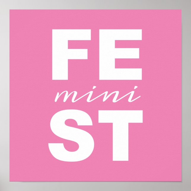 Minifeministin Poster (Vorne)