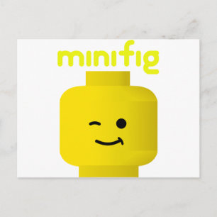 MINIFIG POSTKARTE