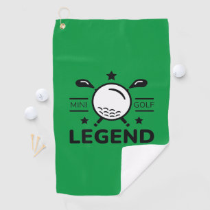 Minigolf Legend Golfhandtuch