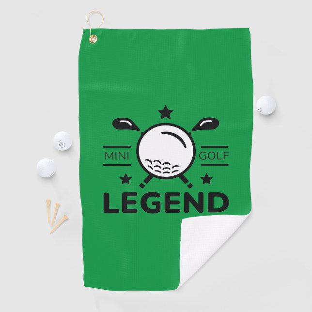 Minigolf Legend Golfhandtuch (Insitu)
