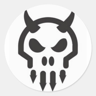 Minikleber Runder Aufkleber