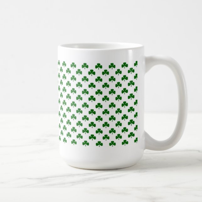 MiniKleeblattkaffee-Tasse für St Patrick Tag Tasse (Rechts)