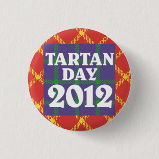 Miniknopf des tartan-Tag2012 Button