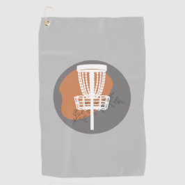 Minimal Abstrakte Druckplattenhandtücher Golfhandtuch