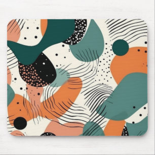 Minimal Abstraktes Nahtloses Muster - Geometrisch  Mousepad