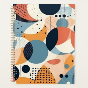 Minimal Abstraktes Nahtloses Muster - Geometrisch Planer