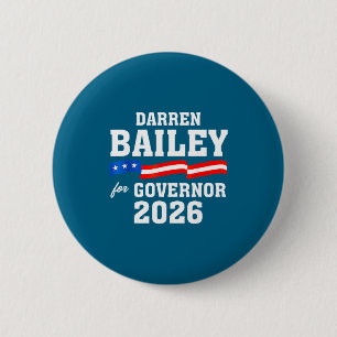 Minimal Bailey 2026 Darren für den Gouverneur Button