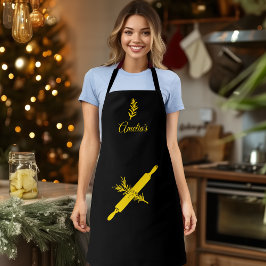 Minimal Baking Icon for Modern Home Kitchens Schürze