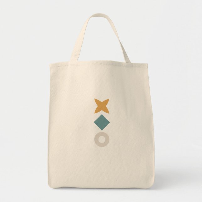 Minimal Bauhaus Baby Tote Bag Tragetasche (Vorne)